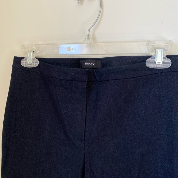 Theory • Classic Skinny Pant in Movement Dark Denim - Picture 6 of 9